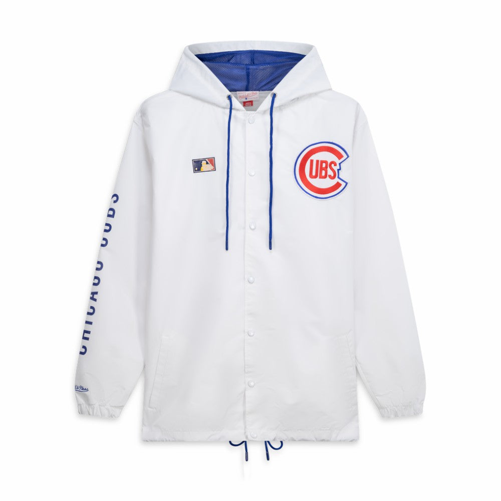 MLB Chicago Cubs Mitchell & Ness Big & Tall Full-Snap Hooded Jacket