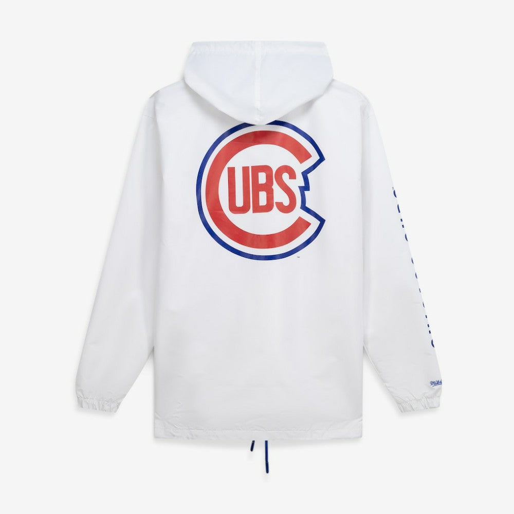 MLB Chicago Cubs Mitchell & Ness Big & Tall Full-Snap Hooded Jacket
