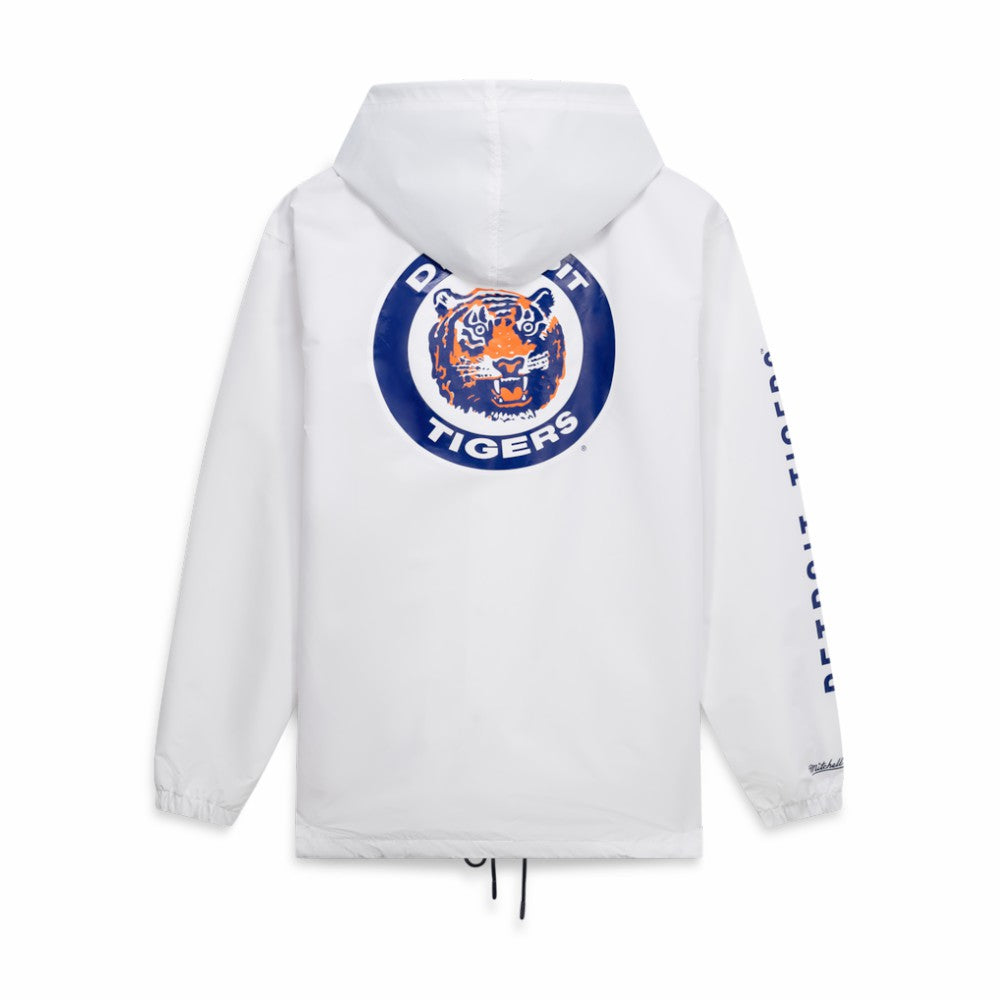 MLB Detroit Tigers Mitchell & Ness Big & Tall Full-Snap Hooded Jacket