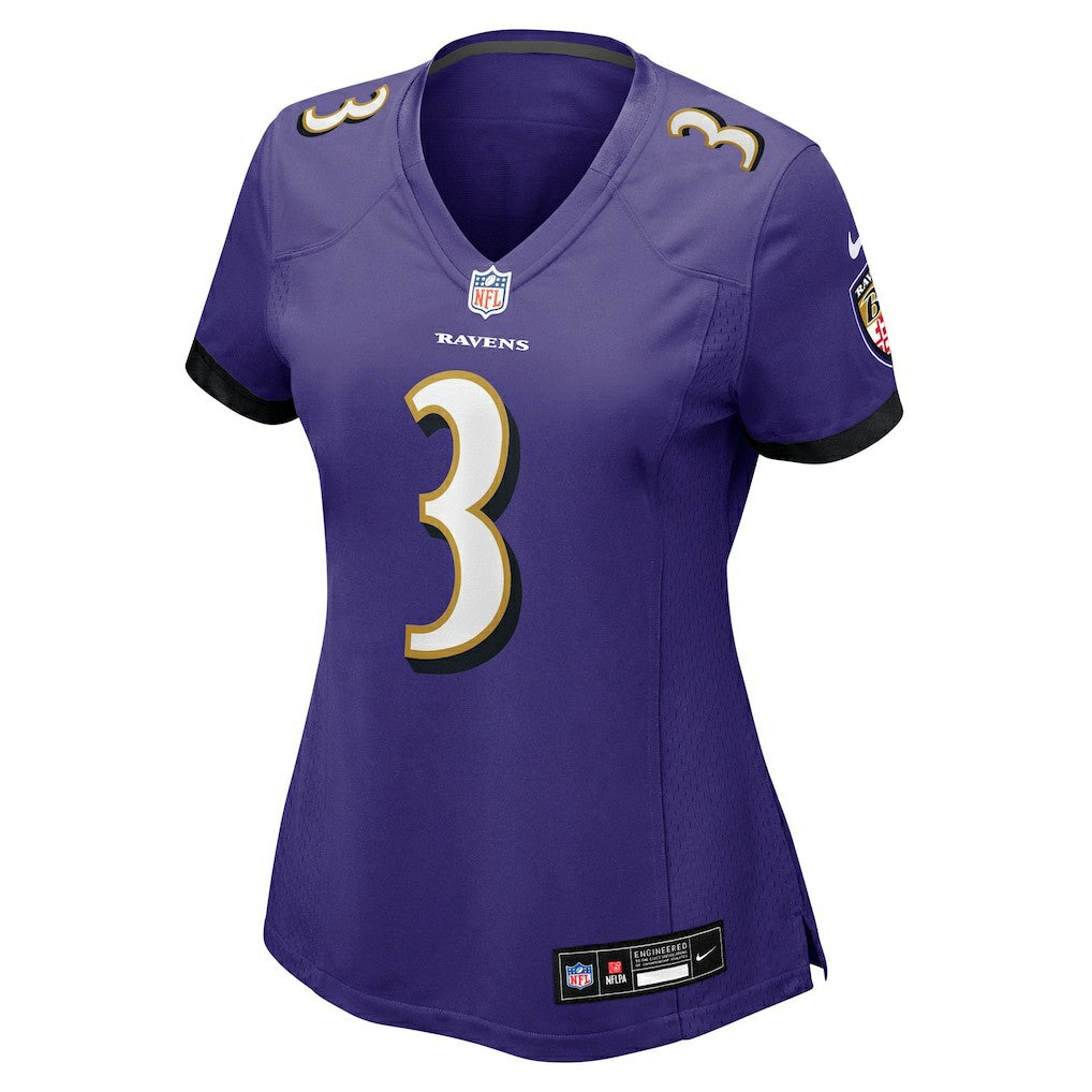 Chidobe Awuzie  Women's Team Game Jersey - Baltimore Ravens