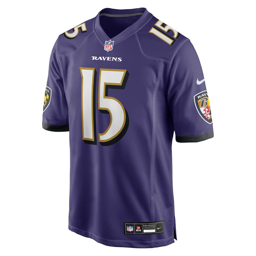 Cooper Rush  Team Game Jersey - Baltimore Ravens