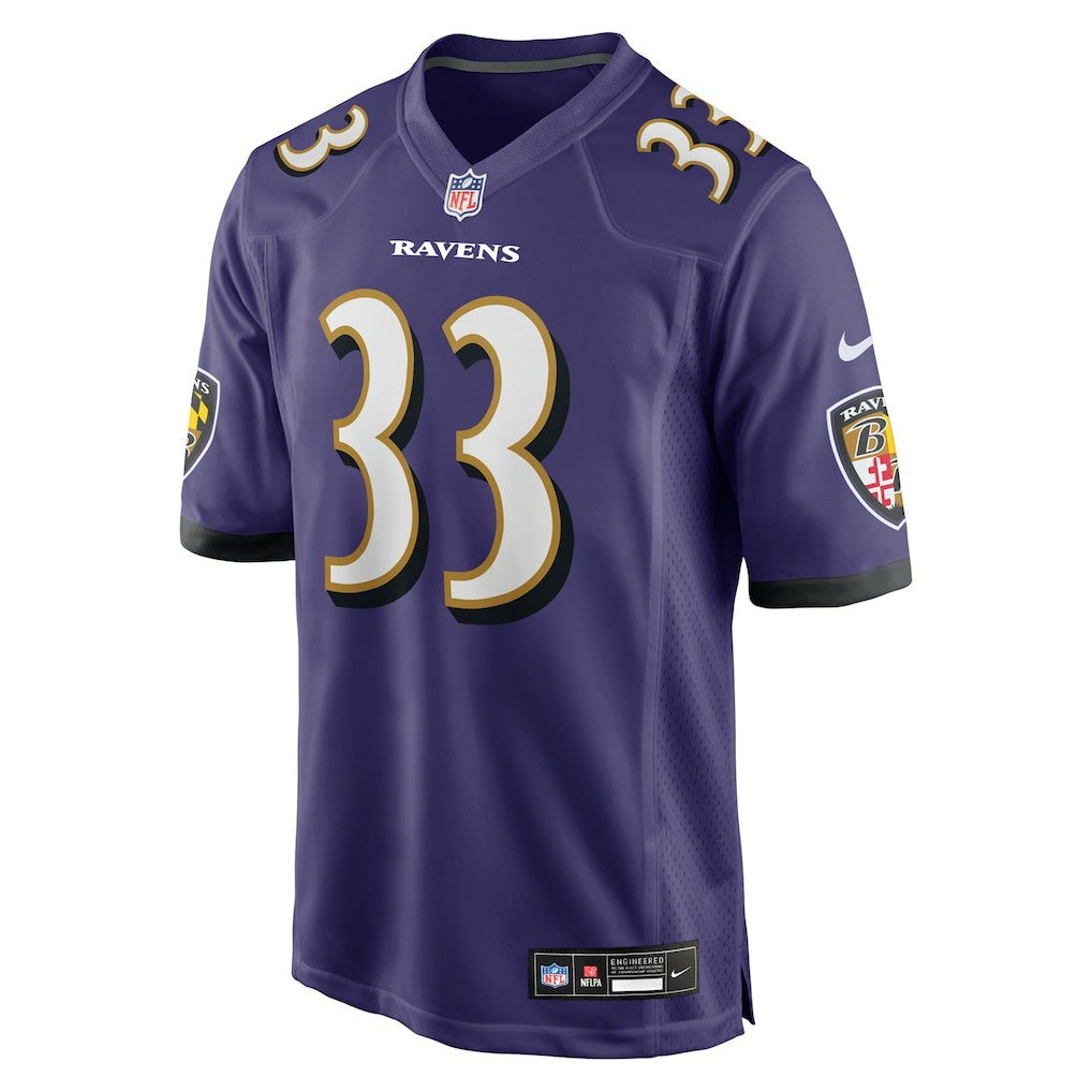 Tyler Loop  Team Game Jersey - Baltimore Ravens