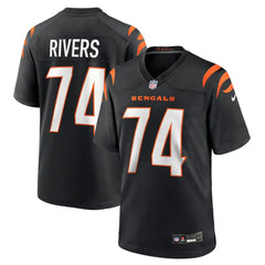Jalen Rivers  Team Game Jersey - Cincinnati Bengals