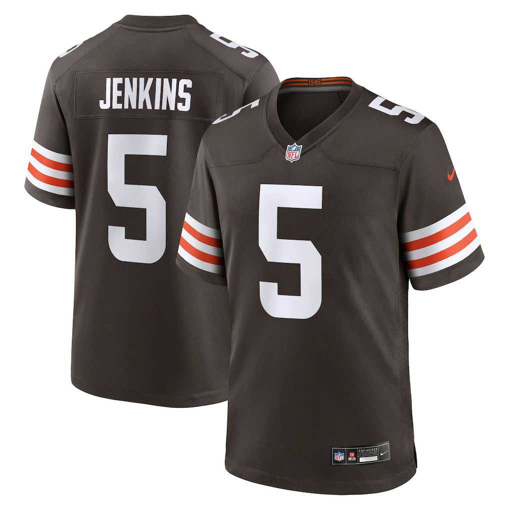 Rayshawn Jenkins  Team Game Jersey - Cleveland Browns