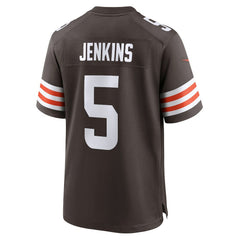 Rayshawn Jenkins  Team Game Jersey - Cleveland Browns