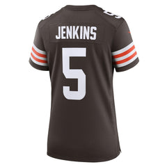 Rayshawn Jenkins  Women's Team Game Jersey - Cleveland Browns