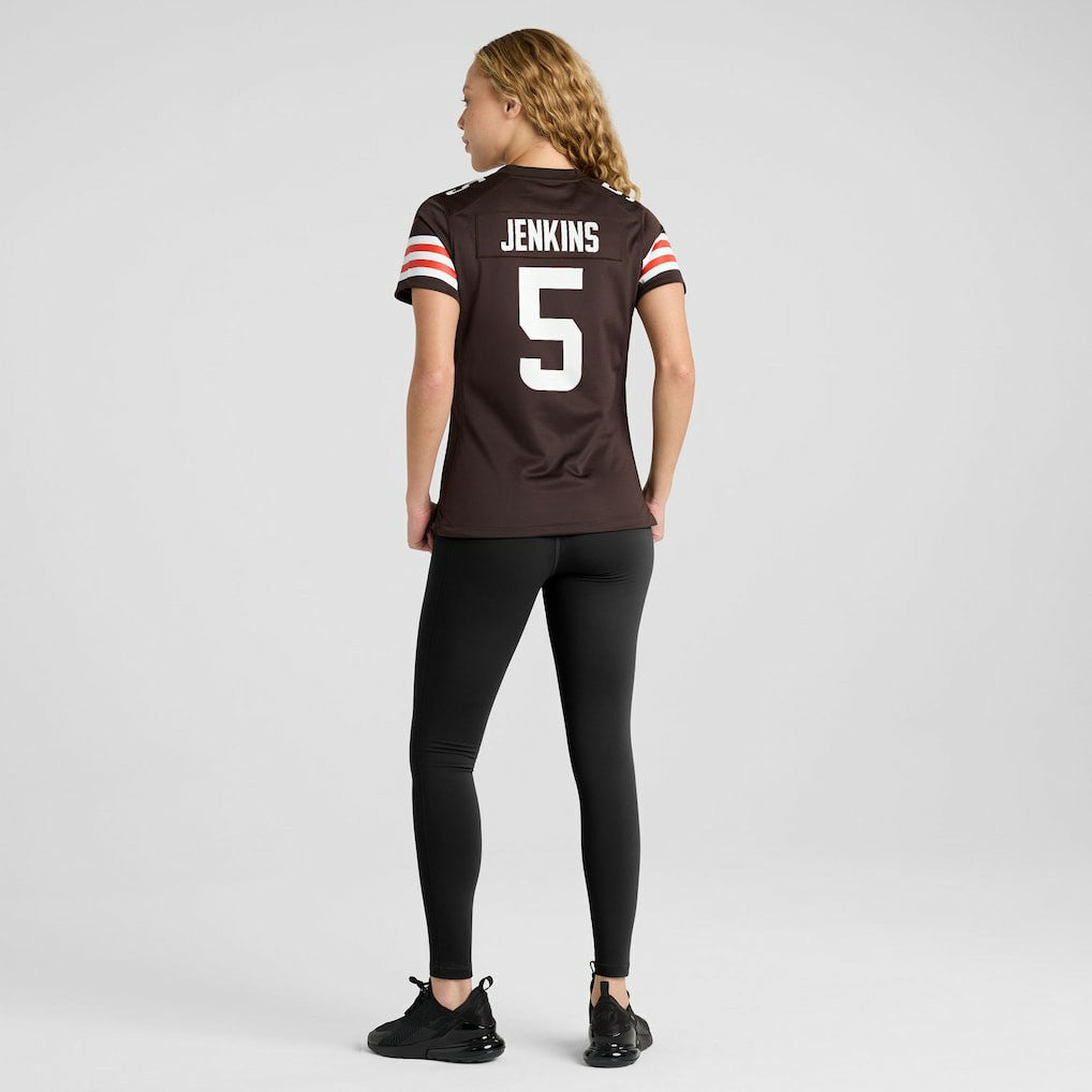 Rayshawn Jenkins  Women's Team Game Jersey - Cleveland Browns