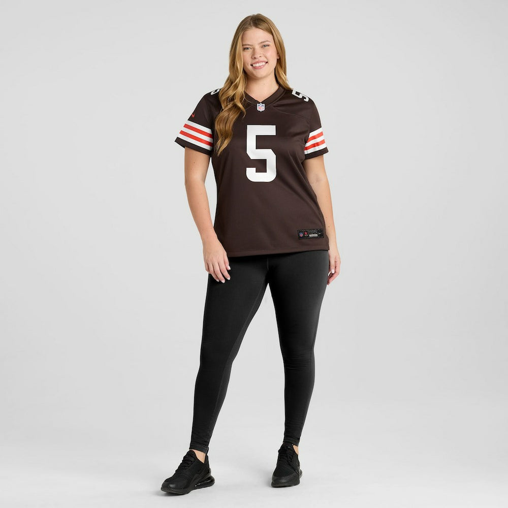 Rayshawn Jenkins  Women's Team Game Jersey - Cleveland Browns