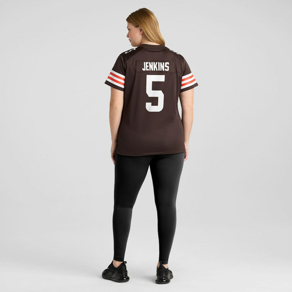 Rayshawn Jenkins  Women's Team Game Jersey - Cleveland Browns