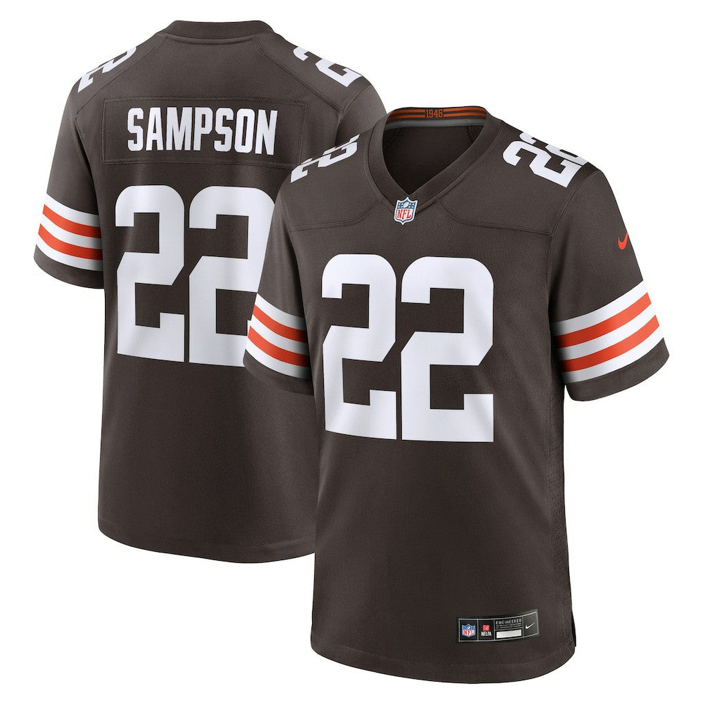 Dylan Sampson  Team Game Jersey - Cleveland Browns