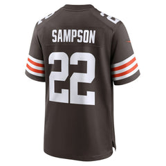 Dylan Sampson  Team Game Jersey - Cleveland Browns