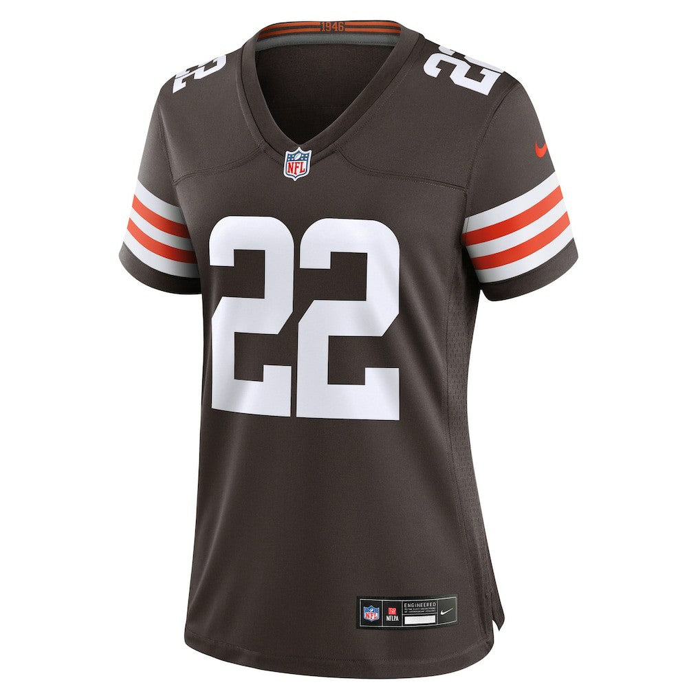 Dylan Sampson  Women's Team Game Jersey - Cleveland Browns