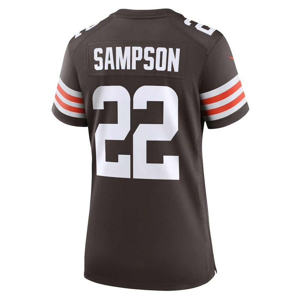 Dylan Sampson  Women's Team Game Jersey - Cleveland Browns