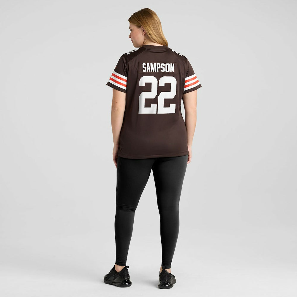 Dylan Sampson  Women's Team Game Jersey - Cleveland Browns