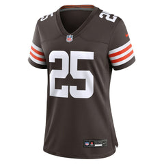 Andre Szmyt  Women's Team Game Jersey - Cleveland Browns