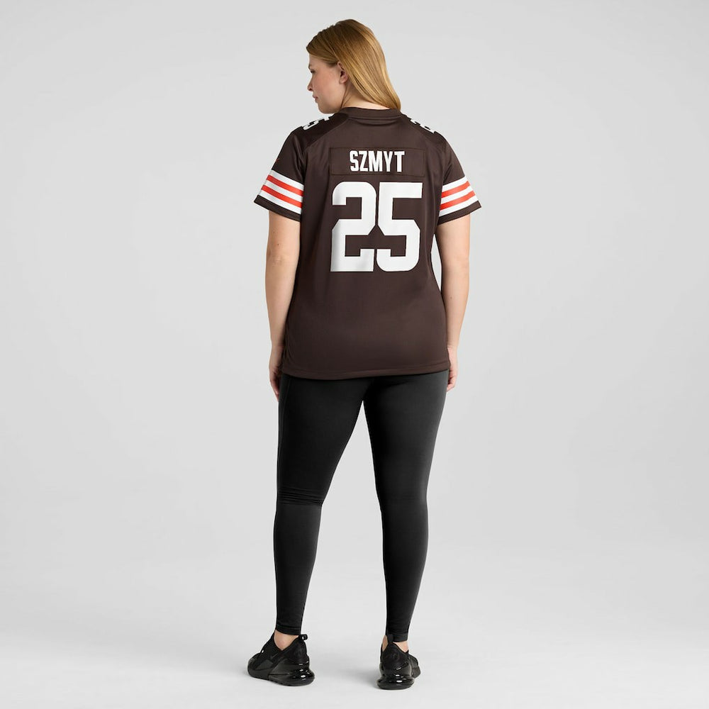 Andre Szmyt  Women's Team Game Jersey - Cleveland Browns