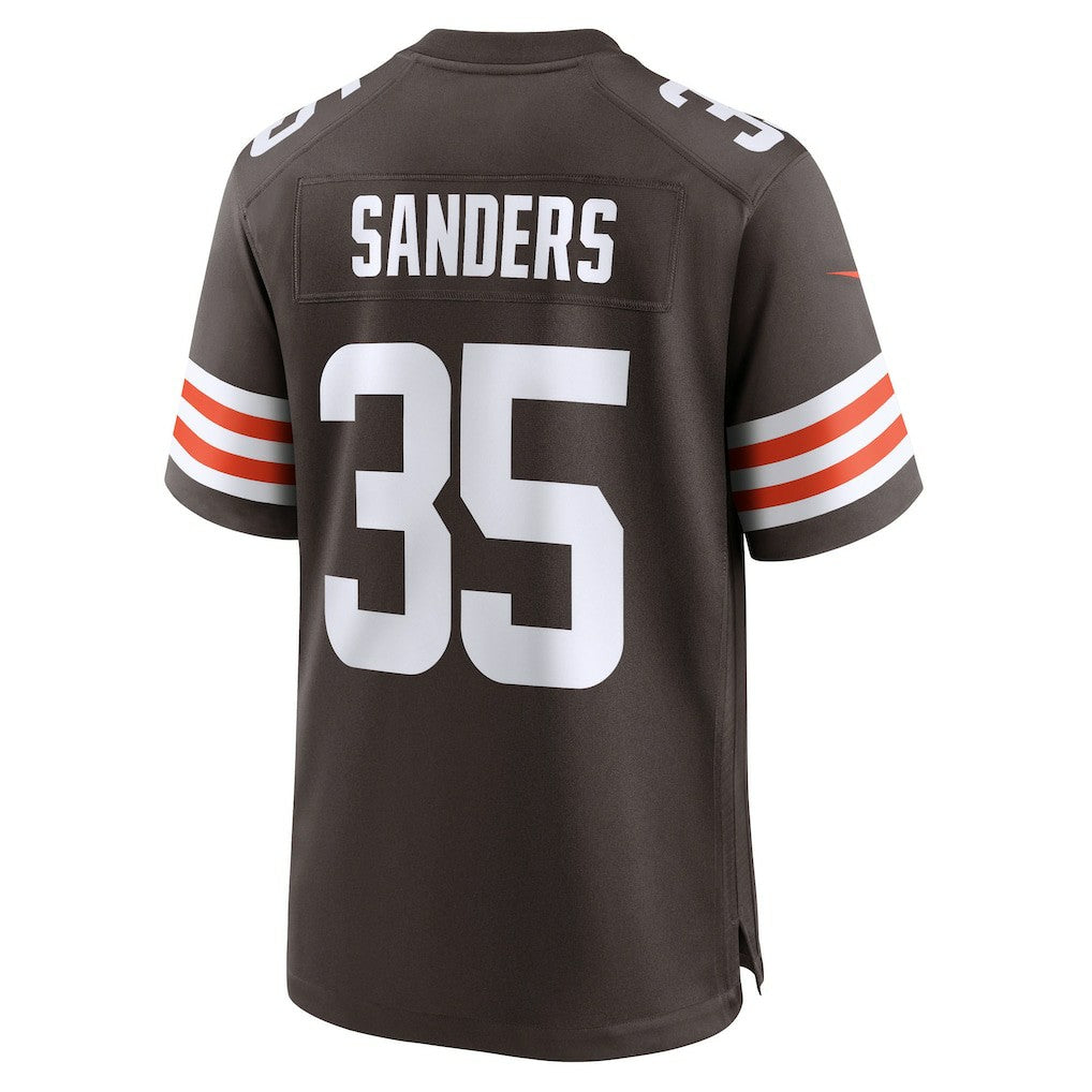 Raheim Sanders  Team Game Jersey - Cleveland Browns