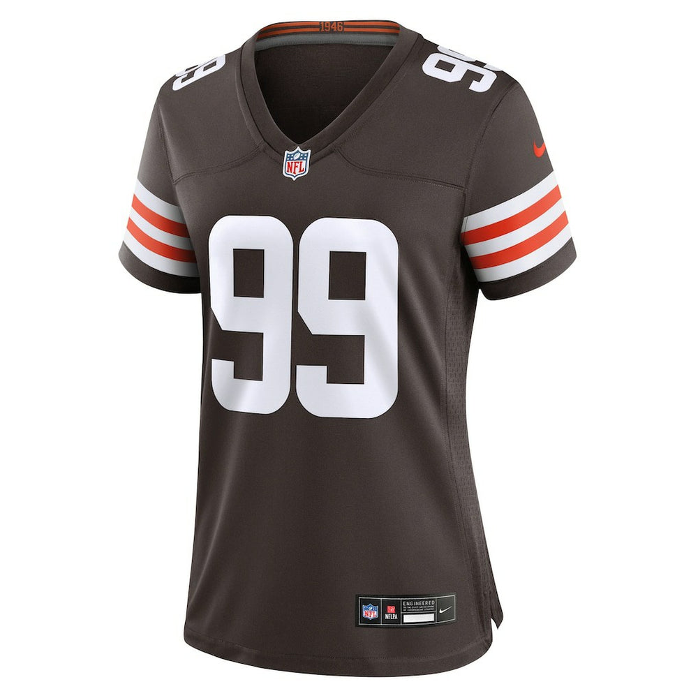 Cameron Thomas  Women's Team Game Jersey - Cleveland Browns