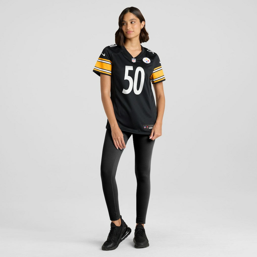 Malik Harrison  Women's Team Game Jersey - Pittsburgh Steelers