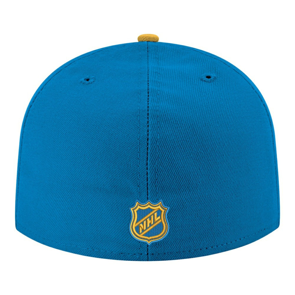 NHL Blue St. Louis Blues New Era Core Logo Two-Tone 59FIFTY Fitted Hat