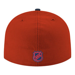 NHL Red Washington Capitals New Era Core Logo Two-Tone 59FIFTY Fitted Hat