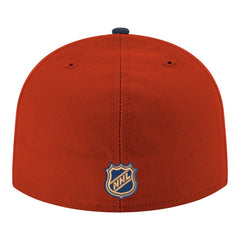 NHL Red Florida Panthers New Era Core Logo Two-Tone 59FIFTY Fitted Hat