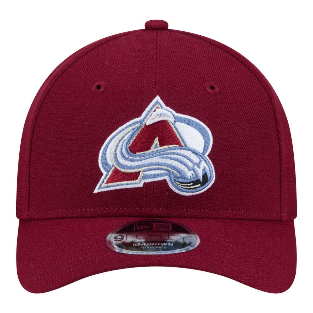 NHL Burgundy Colorado Avalanche New Era 9FORTY M-Crown Adjustable Hat