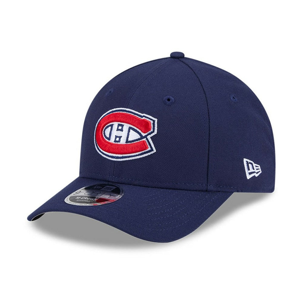 NHL Navy Montreal Canadiens New Era 9FORTY M-Crown Adjustable Hat