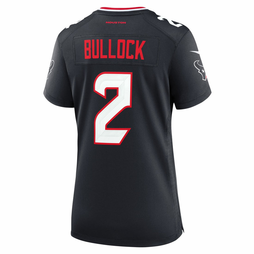 Calen Bullock  Women's Team Game Jersey - Houston Texans