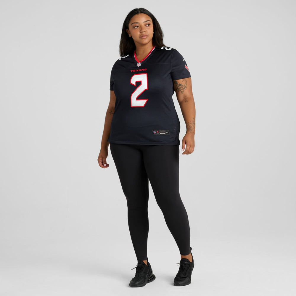 Calen Bullock  Women's Team Game Jersey - Houston Texans