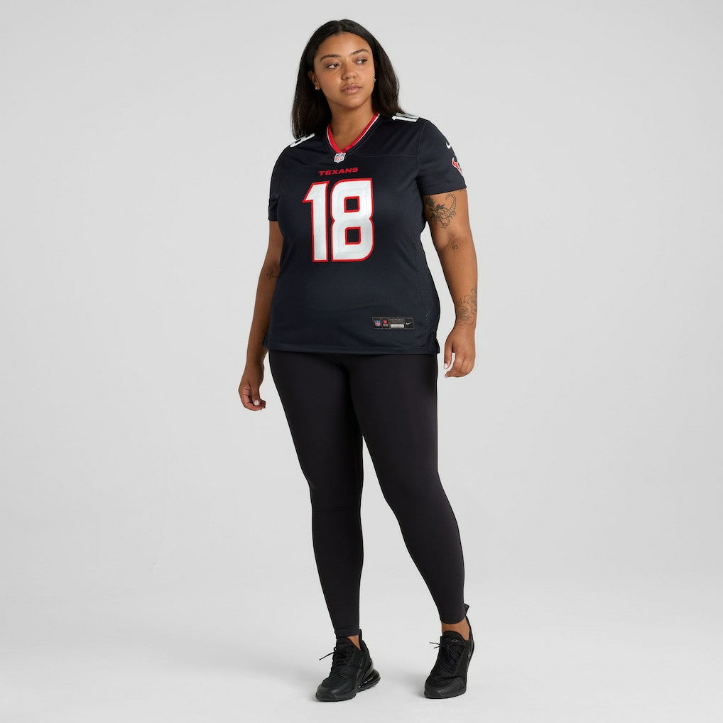Graham Mertz  Women's Team Game Jersey - Houston Texans