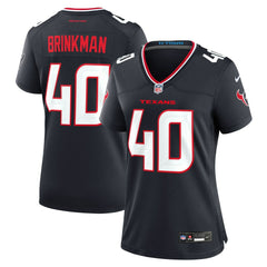 Austin Brinkman  Women's Team Game Jersey - Houston Texans