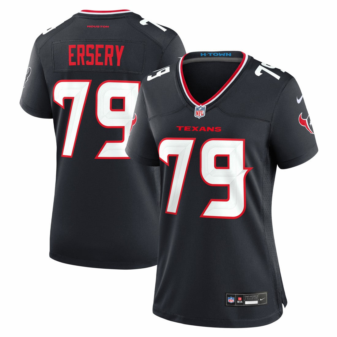 Aireontae Ersery  Women's Team Game Jersey - Houston Texans