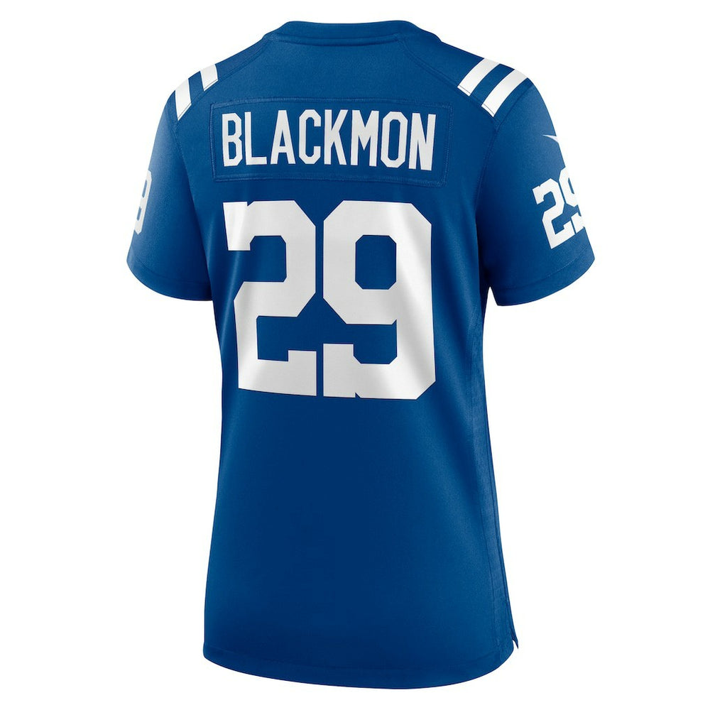 Mekhi Blackmon  Women's Team Game Jersey - Indianapolis Colts