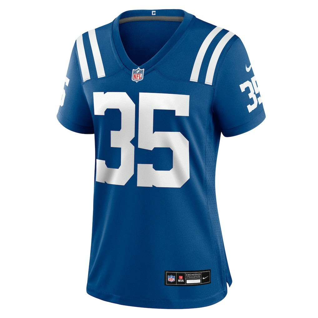 Johnathan Edwards  Women's Team Game Jersey - Indianapolis Colts