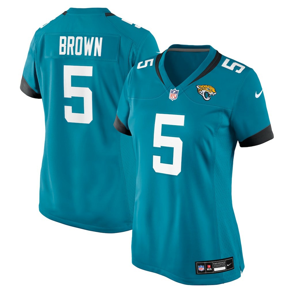 Dyami Brown  Women's Team Game Jersey - Jacksonville Jaguars