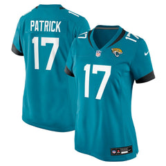 Tim Patrick  Women's Team Game Jersey - Jacksonville Jaguars