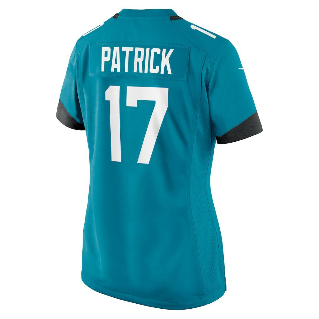 Tim Patrick  Women's Team Game Jersey - Jacksonville Jaguars