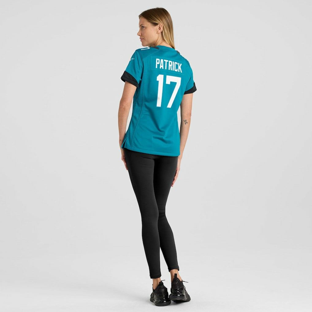 Tim Patrick  Women's Team Game Jersey - Jacksonville Jaguars