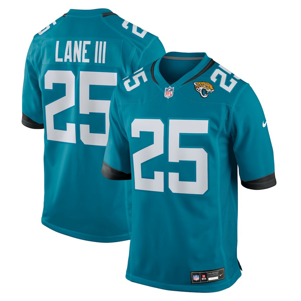 Rayuan Lane III  Team Game Jersey - Jacksonville Jaguars
