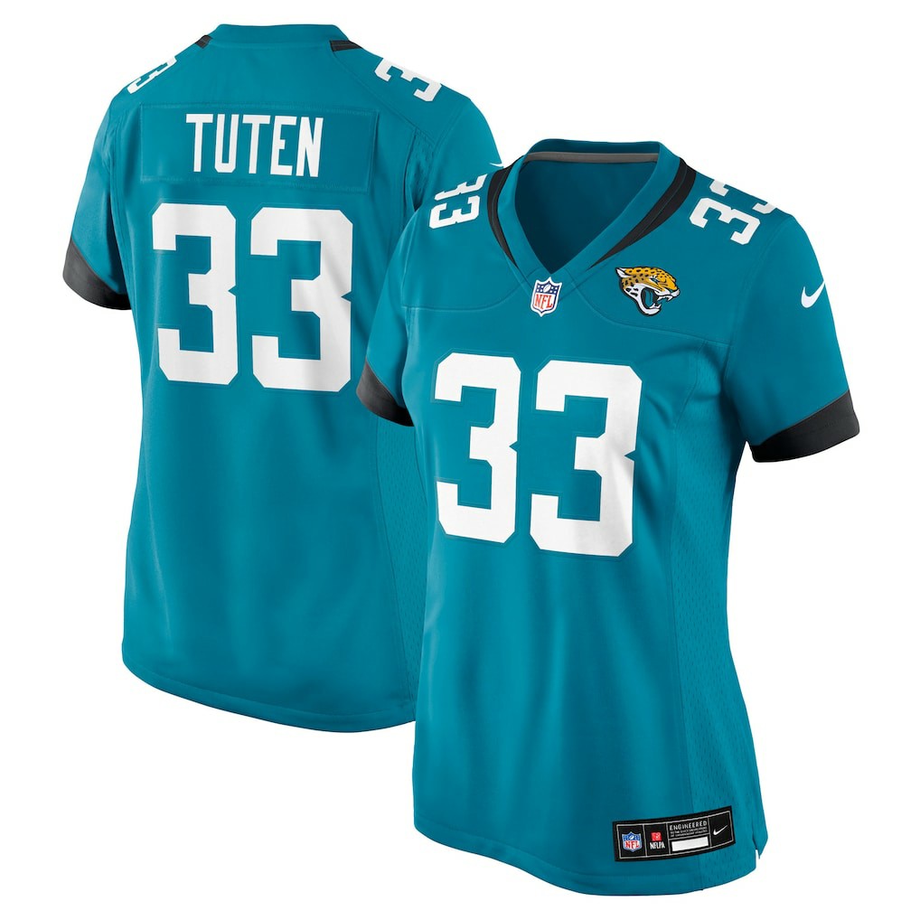 Bhayshul Tuten  Women's Team Game Jersey - Jacksonville Jaguars