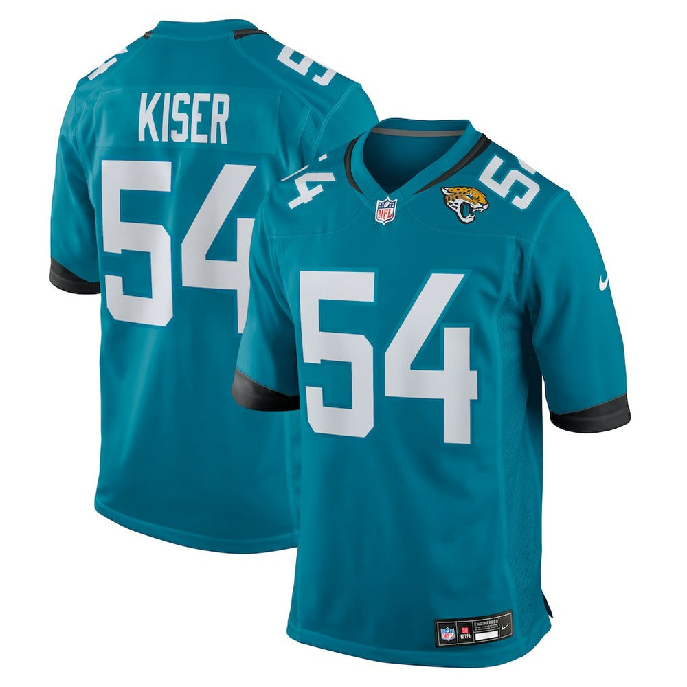 Jack Kiser  Team Game Jersey - Jacksonville Jaguars