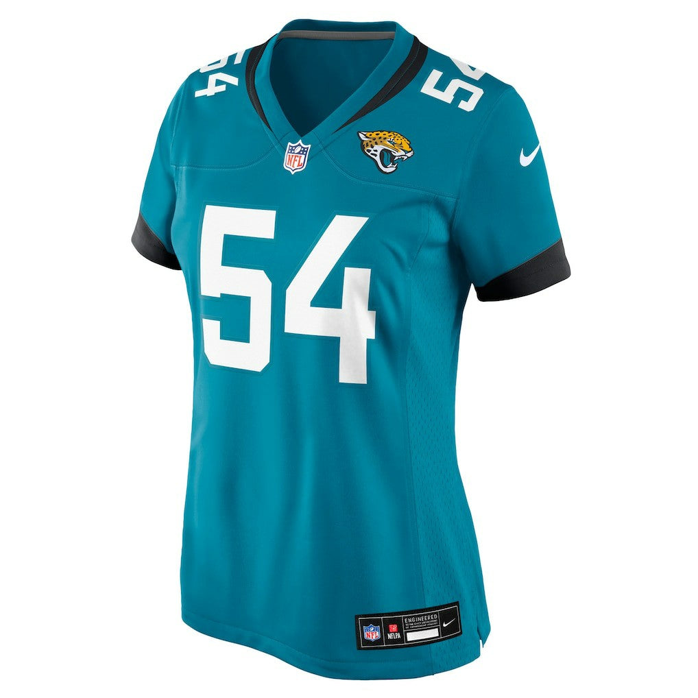Jack Kiser  Women's Team Game Jersey - Jacksonville Jaguars