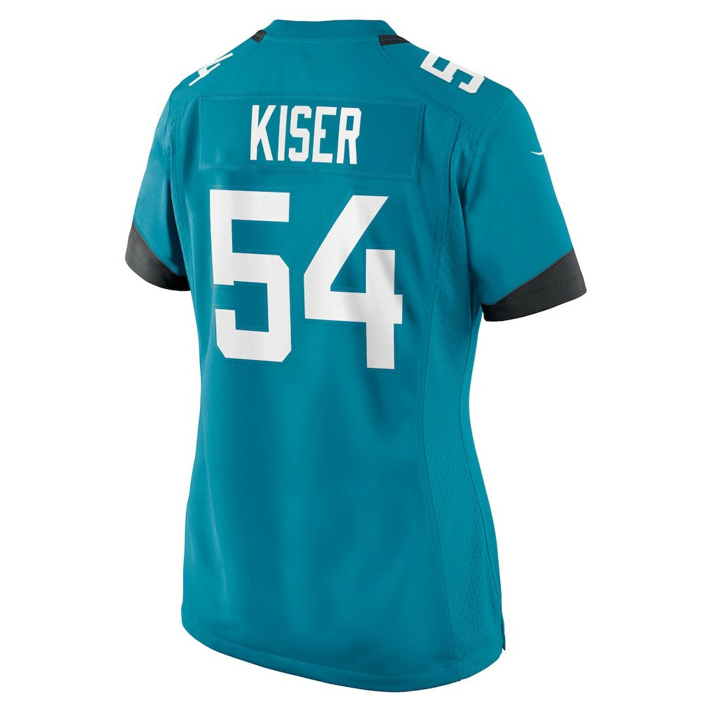 Jack Kiser  Women's Team Game Jersey - Jacksonville Jaguars