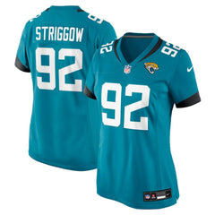 Danny Striggow  Women's Team Game Jersey - Jacksonville Jaguars