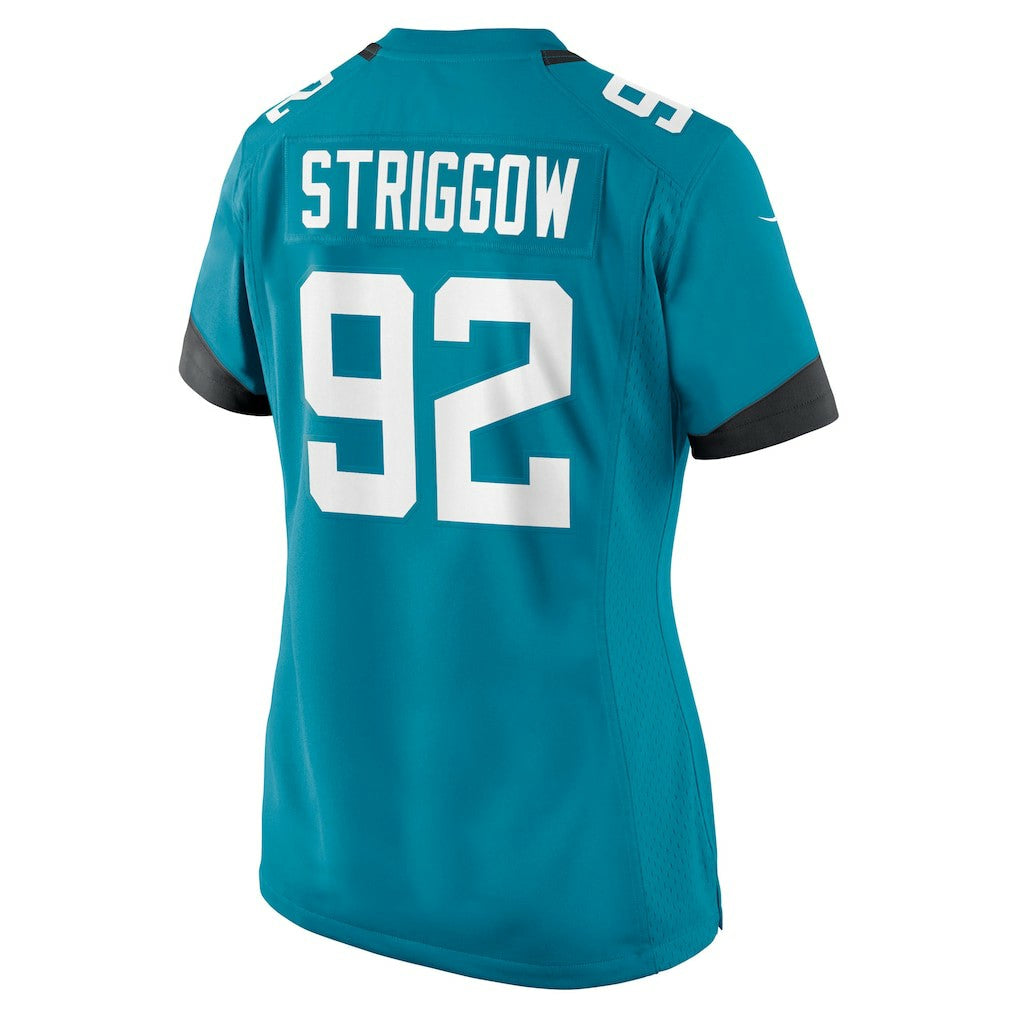 Danny Striggow  Women's Team Game Jersey - Jacksonville Jaguars