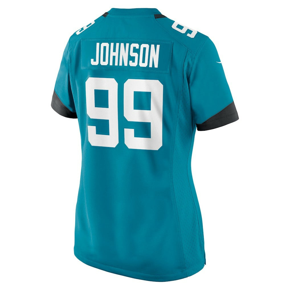Austin Johnson  Women's Team Game Jersey - Jacksonville Jaguars