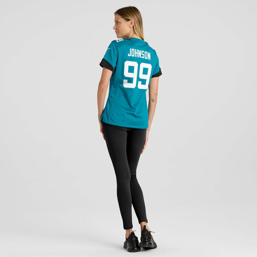 Austin Johnson  Women's Team Game Jersey - Jacksonville Jaguars