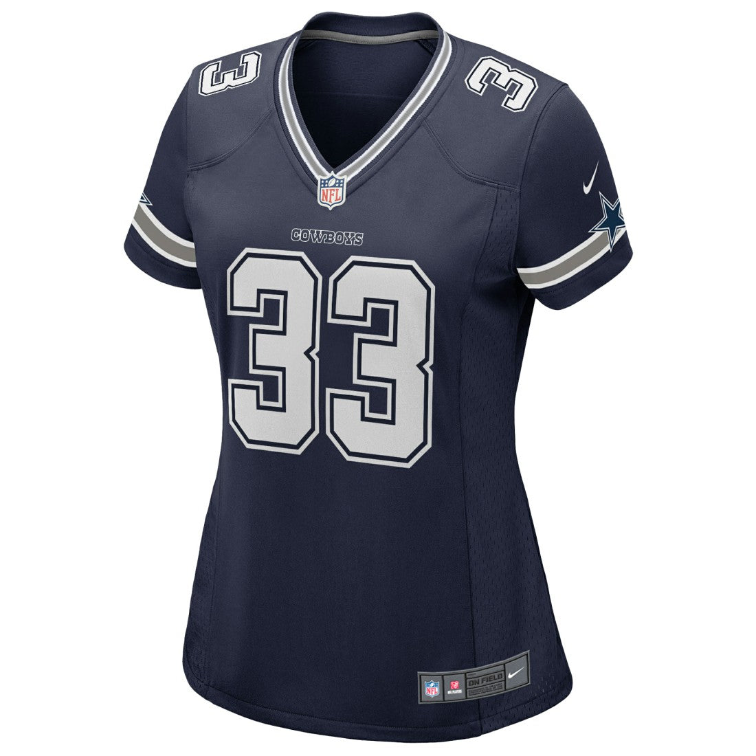 Javonte Williams  Women's Team Game Jersey - Dallas Cowboys
