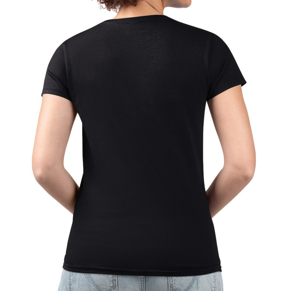 MLB Baltimore Orioles G-III 4Her by Carl Banks Women's Metallic Drop Lightweight V-Neck T-Shirt